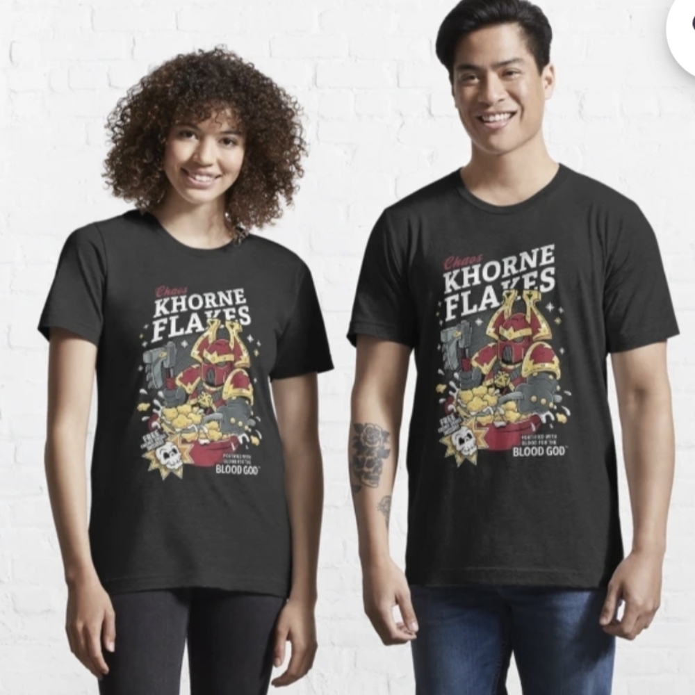 Chaos Khorne Fakes Unisex T-Shirt Size Medium